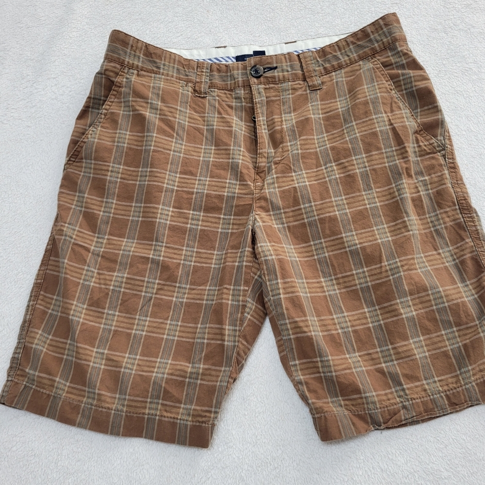 Tommy hilfiger plaid men's shorts size 32